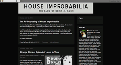 Desktop Screenshot of improbabilia.blogspot.com