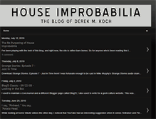 Tablet Screenshot of improbabilia.blogspot.com