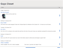 Tablet Screenshot of guyscloset-shop.blogspot.com