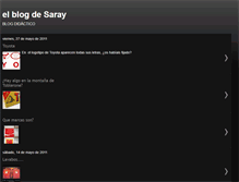 Tablet Screenshot of elblogdesaray.blogspot.com