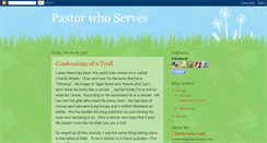 Desktop Screenshot of pastorserver.blogspot.com