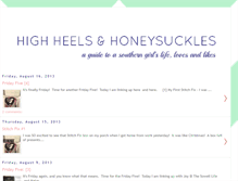 Tablet Screenshot of heelsandhoneysuckles.blogspot.com