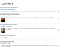 Tablet Screenshot of 1acrewood.blogspot.com