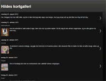 Tablet Screenshot of hildeskortgalleri.blogspot.com