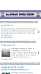 Mobile Screenshot of maldonadosobreruedas.blogspot.com