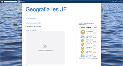 Desktop Screenshot of geografia-ies-jf.blogspot.com