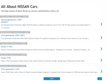 Tablet Screenshot of nissan-lovers.blogspot.com