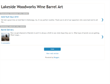 Tablet Screenshot of lakesidewoodworks.blogspot.com