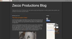 Desktop Screenshot of chriszecco.blogspot.com