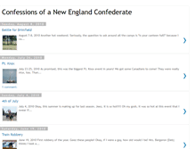 Tablet Screenshot of confessionsofaneconfederate.blogspot.com