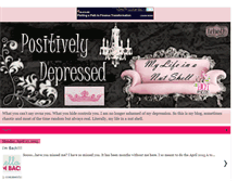 Tablet Screenshot of beingpositivewithadepressivesoul.blogspot.com