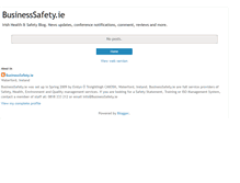 Tablet Screenshot of businesssafetyie.blogspot.com