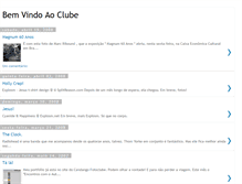 Tablet Screenshot of bem-vindoaoclube.blogspot.com