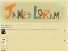 Tablet Screenshot of jamesloram.blogspot.com