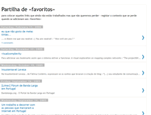 Tablet Screenshot of partilhadefavoritos.blogspot.com