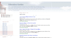 Desktop Screenshot of educationgarden.blogspot.com
