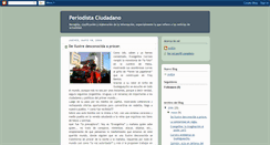 Desktop Screenshot of periodistaciudadano.blogspot.com