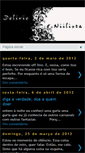 Mobile Screenshot of delirio-niilista.blogspot.com