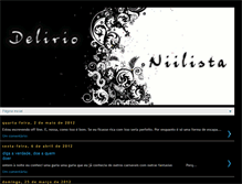 Tablet Screenshot of delirio-niilista.blogspot.com