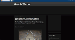 Desktop Screenshot of gunplawarrior.blogspot.com