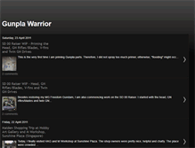 Tablet Screenshot of gunplawarrior.blogspot.com