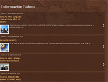 Tablet Screenshot of informacionrahma.blogspot.com