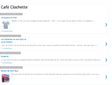 Tablet Screenshot of cafeclochette.blogspot.com