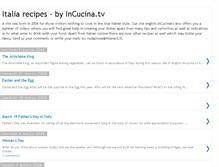 Tablet Screenshot of italiarecipes.blogspot.com