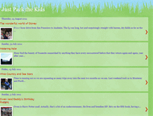 Tablet Screenshot of justpackthekids.blogspot.com