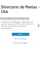 Mobile Screenshot of directoriodepoetasusa.blogspot.com
