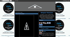Desktop Screenshot of biobsessions.blogspot.com