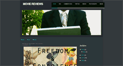 Desktop Screenshot of calmoviereviews.blogspot.com