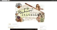 Desktop Screenshot of itchinstitchin.blogspot.com