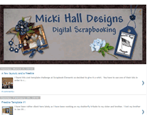 Tablet Screenshot of mickilea.blogspot.com