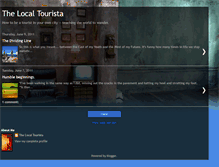 Tablet Screenshot of localtourista.blogspot.com