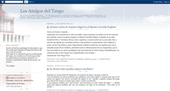 Desktop Screenshot of losamigosdeltango.blogspot.com