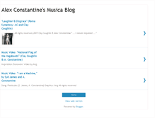 Tablet Screenshot of alexconstantiemusic.blogspot.com