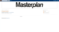 Desktop Screenshot of masterplanproductions.blogspot.com