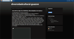 Desktop Screenshot of diversidadcultural-guazon.blogspot.com