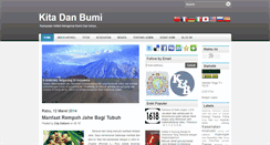 Desktop Screenshot of kitadanbumi.blogspot.com