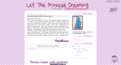 Desktop Screenshot of dreamingprincess.blogspot.com