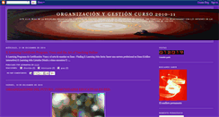 Desktop Screenshot of organizacinygestincurso2008-09.blogspot.com