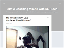 Tablet Screenshot of drhutchcoaching.blogspot.com