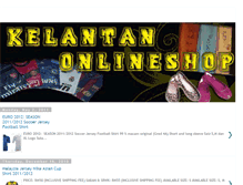 Tablet Screenshot of kelantanonlineshop.blogspot.com