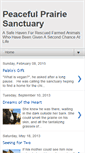 Mobile Screenshot of peacefulprairie.blogspot.com