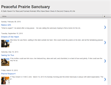 Tablet Screenshot of peacefulprairie.blogspot.com