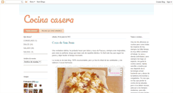 Desktop Screenshot of cocinacaseraparalamujerdehoy.blogspot.com