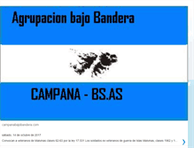 Tablet Screenshot of campanabajobandera.blogspot.com