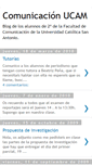 Mobile Screenshot of comunicacionucam.blogspot.com