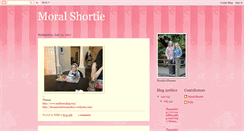 Desktop Screenshot of moralshortie.blogspot.com